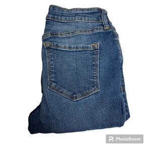 Old Navy Rockstar size 10 regular med wash mid rise tapered ankle